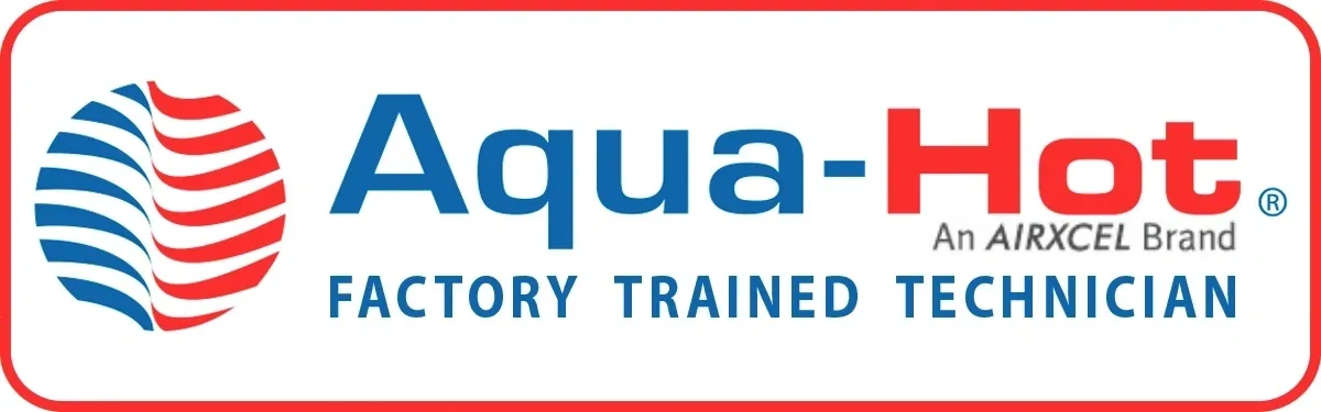 Aqua-Hot Factory Trained Technician logo.